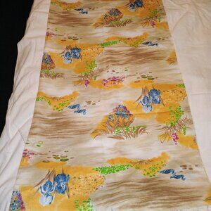 Vintage Spilkes silk fabric